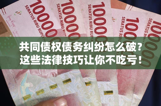 北京共同债权债务纠纷怎么破？这些法律技巧让你不吃亏！