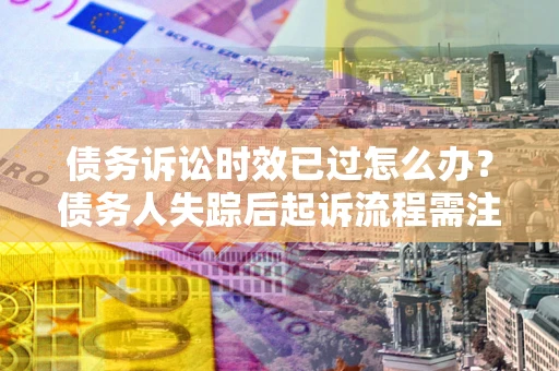 北京债务诉讼时效已过怎么办？债务人失踪后起诉流程需注意什么？