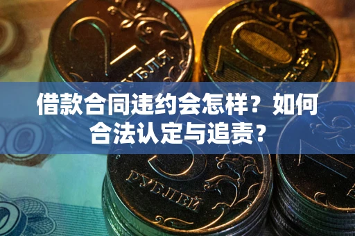 北京借款合同违约会怎样？如何合法认定与追责？