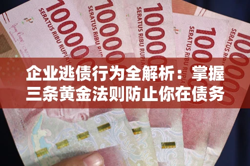 北京企业逃债行为全解析：掌握三条黄金法则防止你在债务乱局中“踩雷”