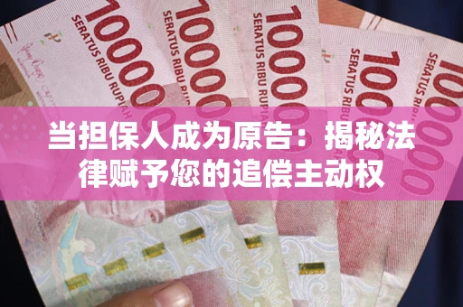 北京当担保人成为原告:揭秘法律赋予您的追偿主动权 北京当担保人成为原告:揭秘法律赋予您的追偿主动权