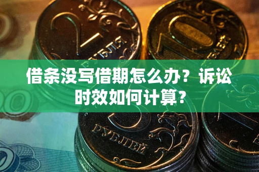 北京借条没写借期怎么办？诉讼时效如何计算？